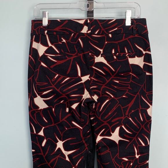 Ann Taylor Factory Palm Print Signature Pants Size 0 - Picture 6 of 6